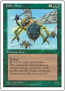 The Magic: The Gathering card “Killer Bees”